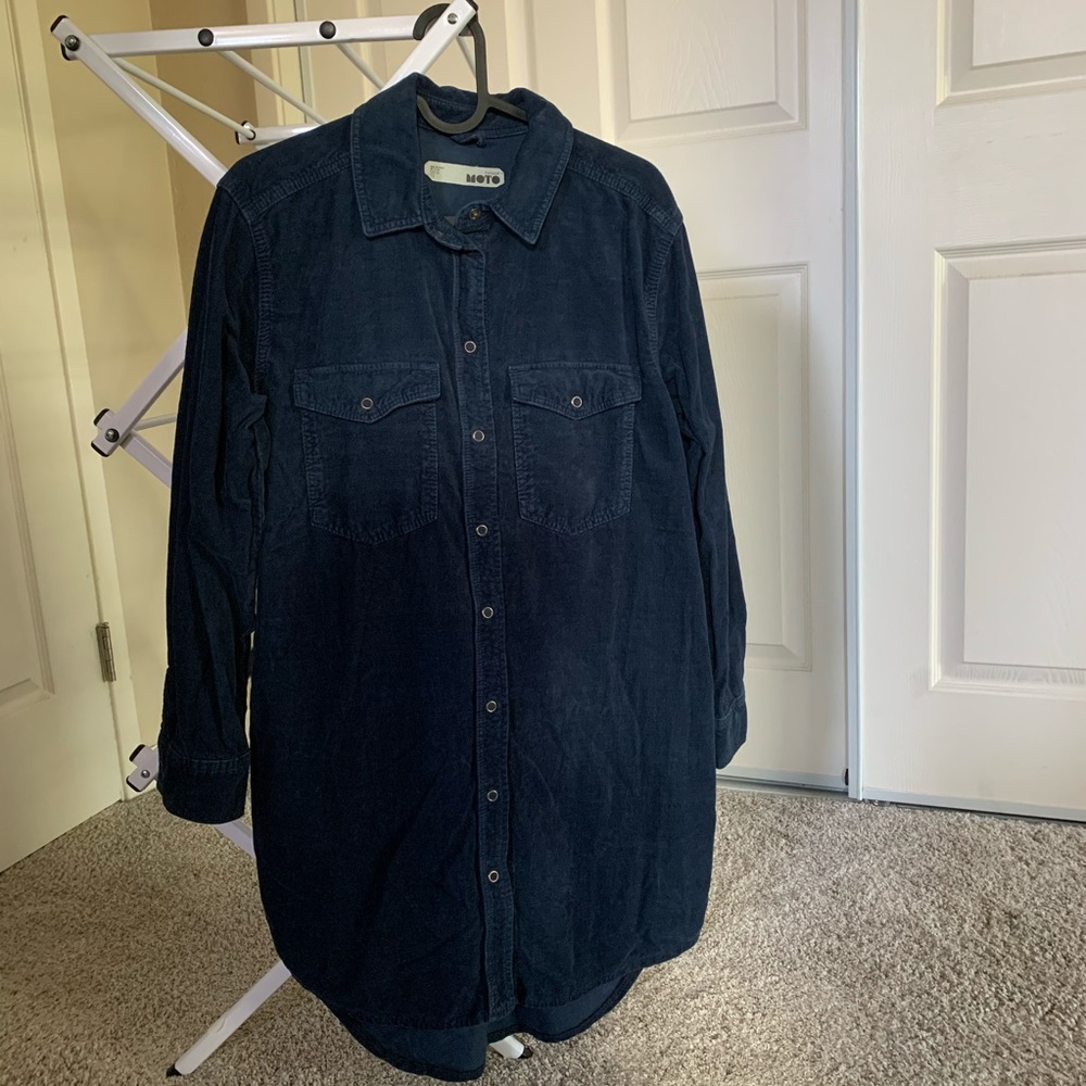 Topshop Corduroy Dress